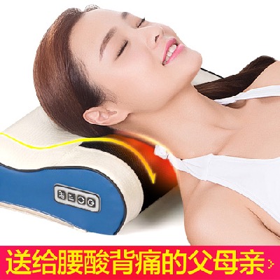 【巨亏冲量 亏完恢复168】【躺着可以按摩】千禧康乐正品按摩枕颈椎按摩器按摩多功能全身靠垫颈椎按摩器颈部腰部背部肩部家用