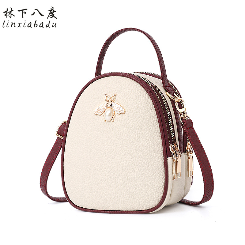 日系網紅小包包女2021新款蜜蜂包手機包小挎包斜挎包單肩手提包女